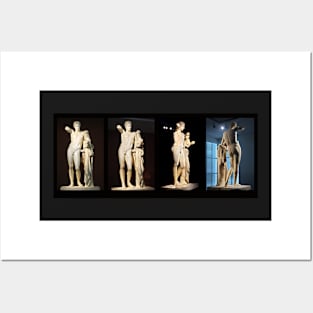 The Hermes of Praxiteles (180°) Posters and Art